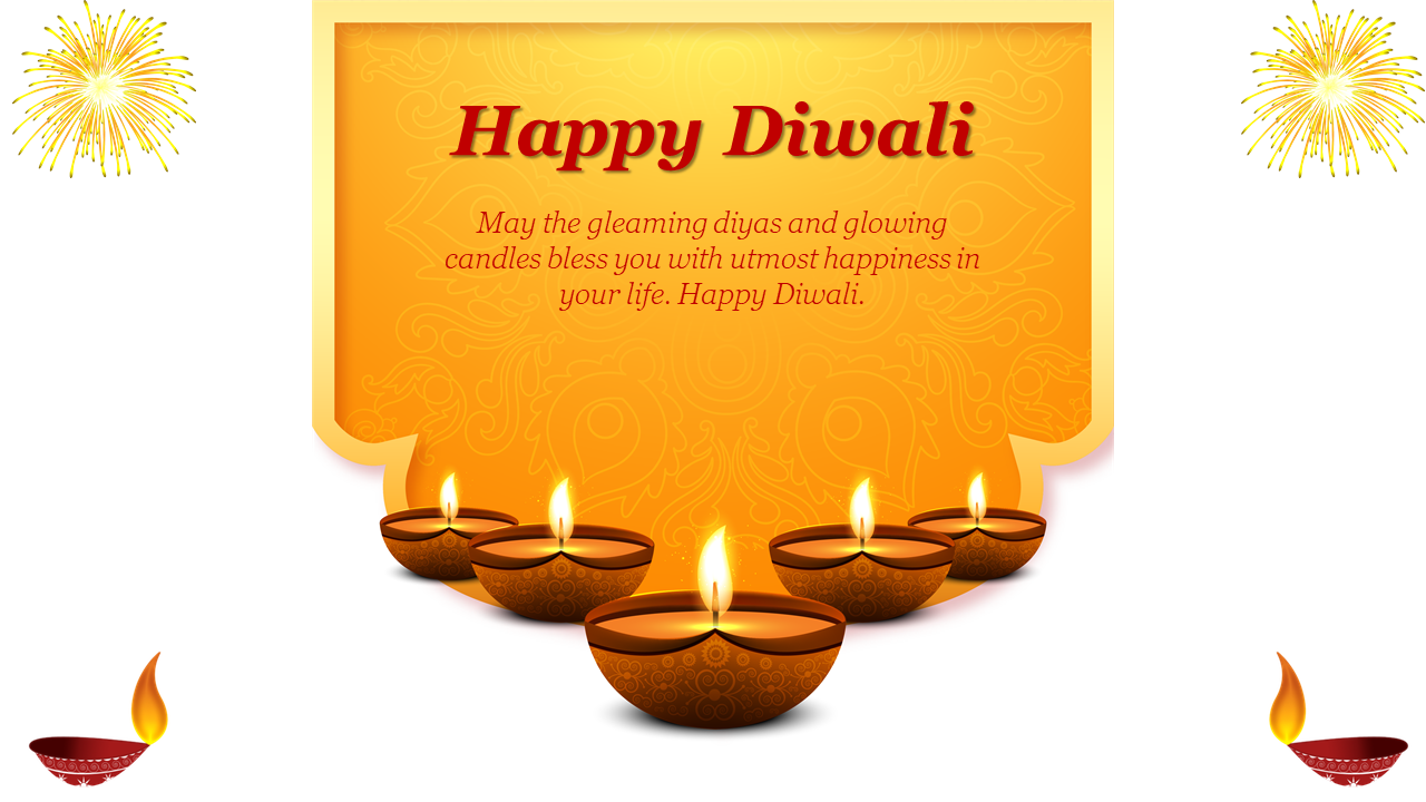 Free - Our Predesigned Diwali Template For PPT Presentation